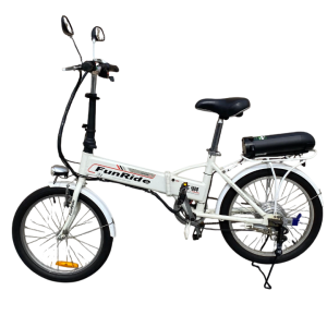 Bicicleta Dobravél FunRide 350W 36V 15.6Ah Branca Seminova