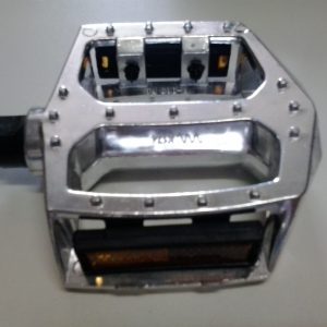 Pedal Plataforma Free Style Alumínio Nat. Inglês P/bicicleta