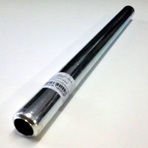 Canote De Selim De Aço Reto 7/8x300mm Zincado Para Bicicleta