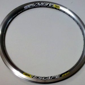 Aro Escape 260 V-brake 20 X 36 Furos Alumínio Polido Vzan