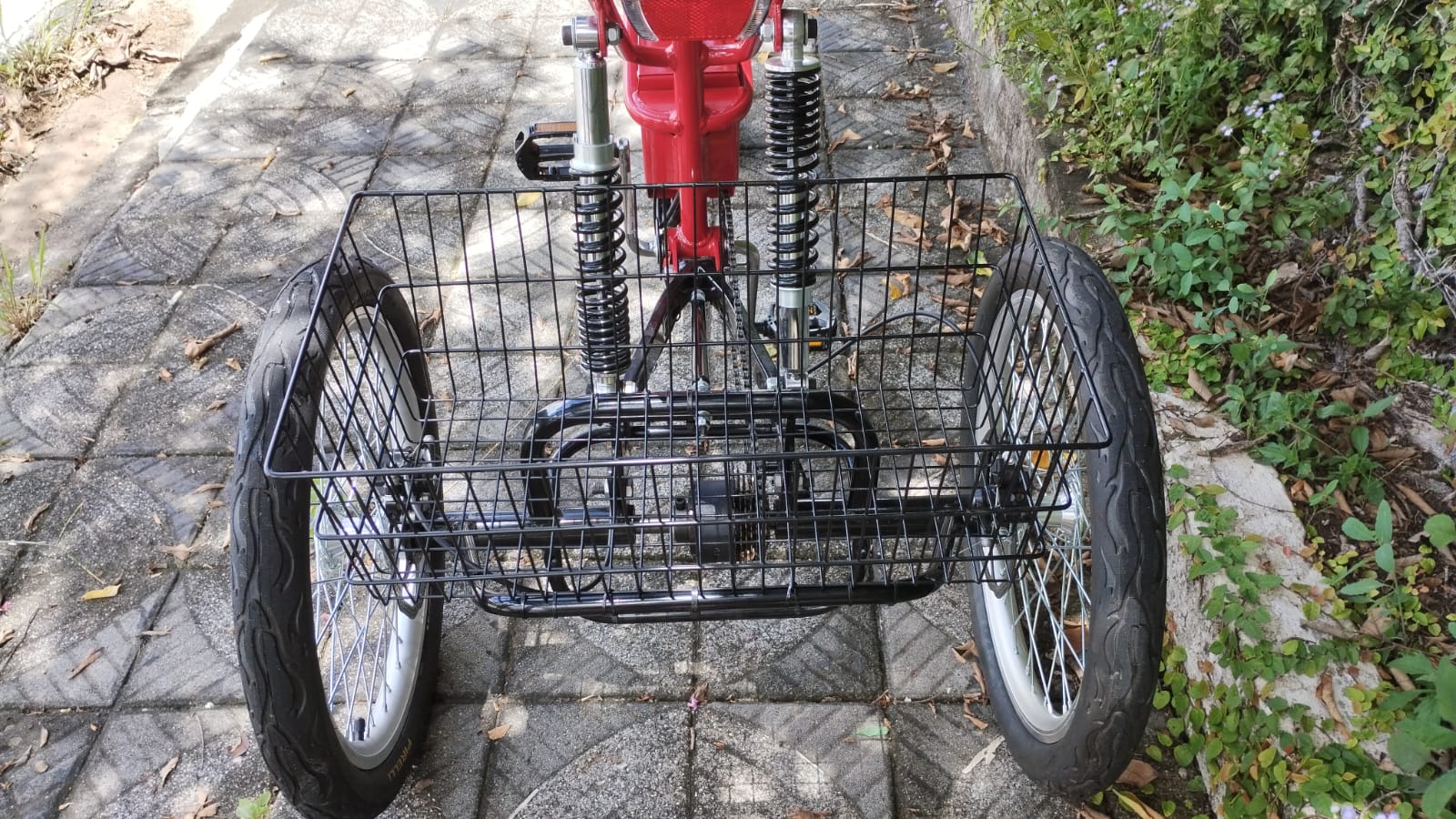 Triciclo Elétrico 800W 15AH Confort Full - Imagem 7