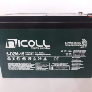 Bateria De Ácido Chumbo Gel 12 Volts 15 Ah Ciclo Profundo