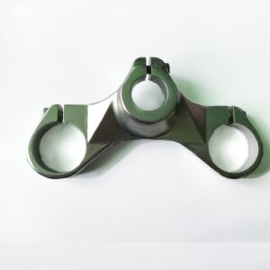 Ombro de Garfo de Alumínio 25.4 mm Polido Para Bicicleta