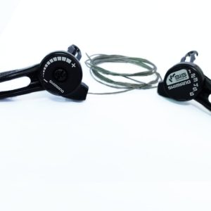 Alavanca de Cambio Shimano Esquerdo 3 Velocidades e Direito 6 Velocidades