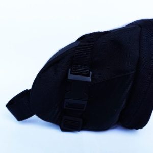 Bolsa De Selim Pró Bike De Nylon Speed Preta Para Bicicleta