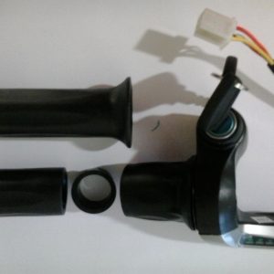 Acelerador Meia Cana 36 Volts C/ Chave P/ Bicicleta Elétrica