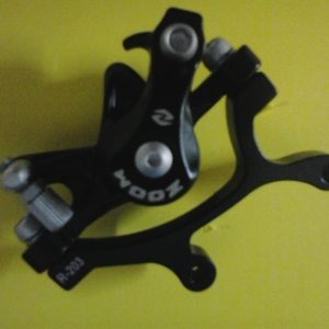 Pinça Traseira Freio À Disco Marca Zoom C/ Adaptador 203mm