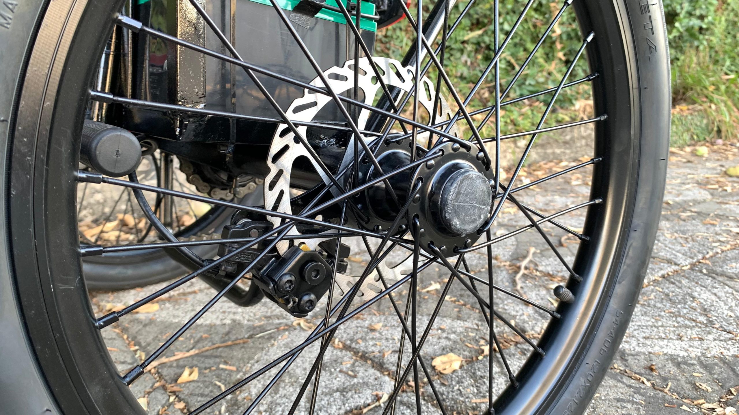 Triciclo Elétrico Duplo 1000W 48V 15Ah Seminovo - Imagem 8