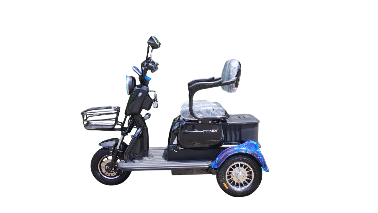 Triciclo Elétrico Fênix 750W 48V 20Ah