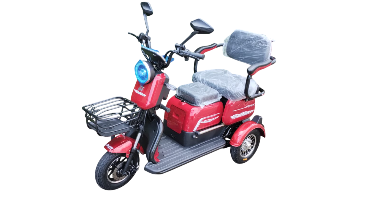 Triciclo Elétrico Fênix 750W 48V 20Ah