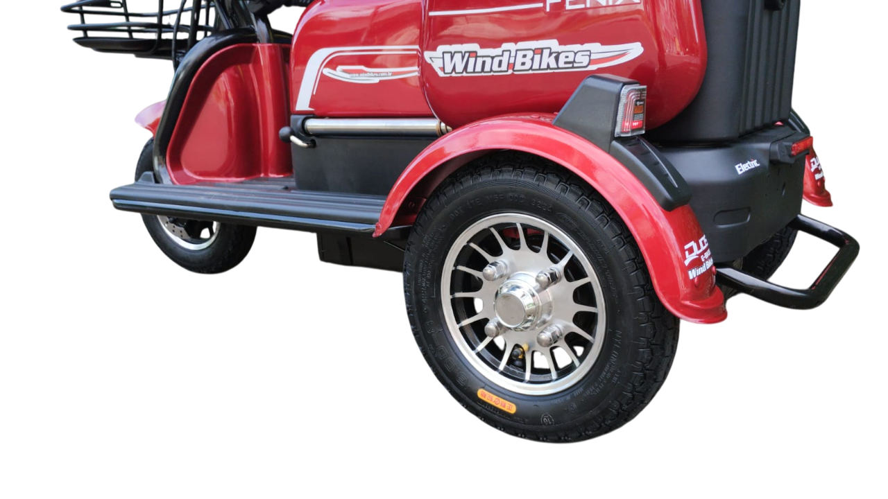 Triciclo Elétrico Fênix 750W 48V 20Ah - Imagem 9