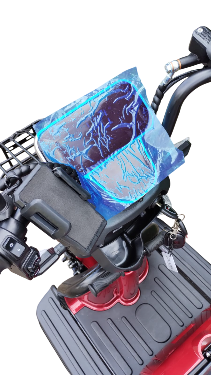 Triciclo Elétrico Fênix 750W 48V 20Ah - Imagem 3