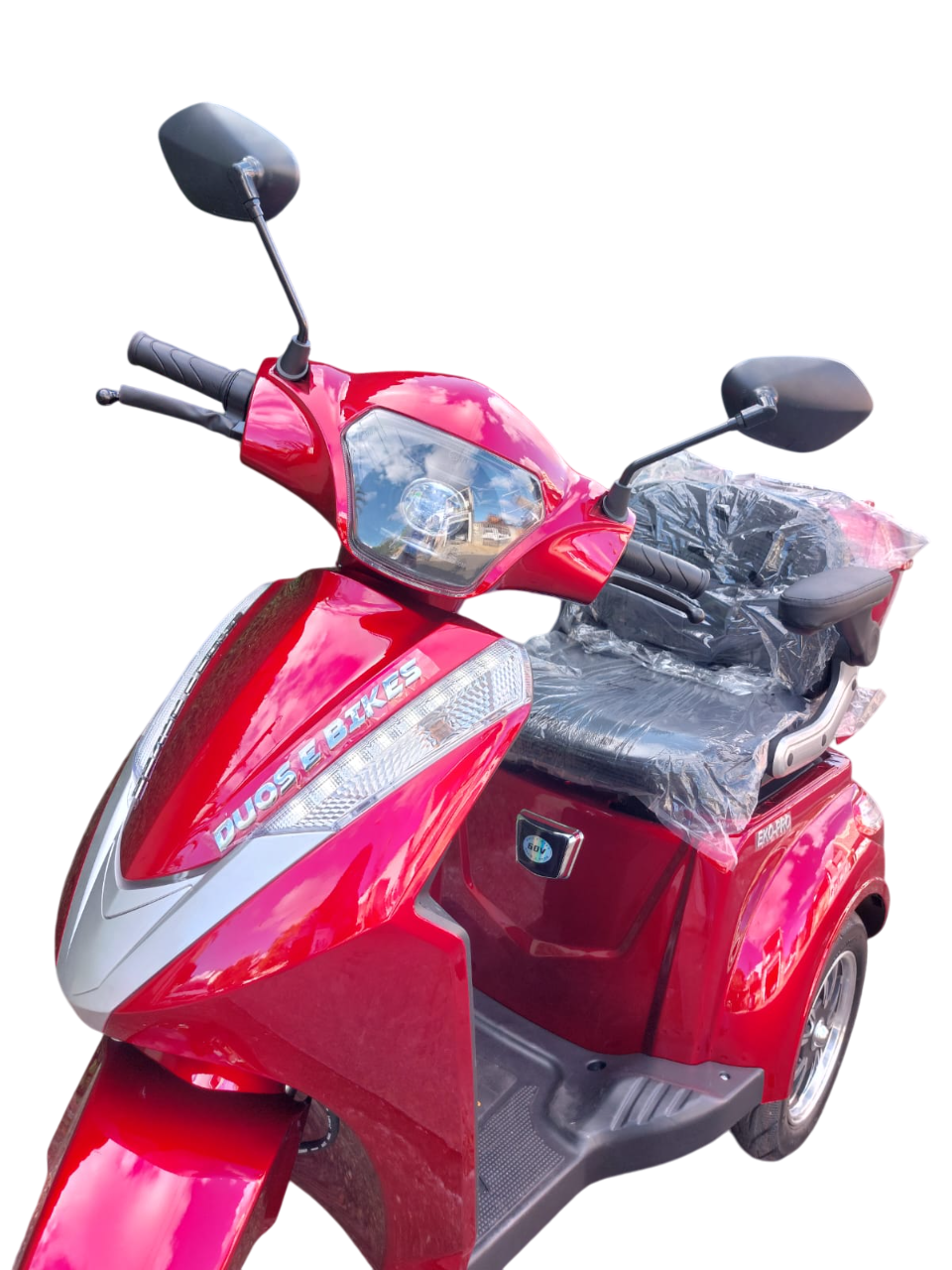 Triciclo Elétrico Modelo Eko Pro 1000W 48V Modelo 2025 C/ Lithium - Imagem 7