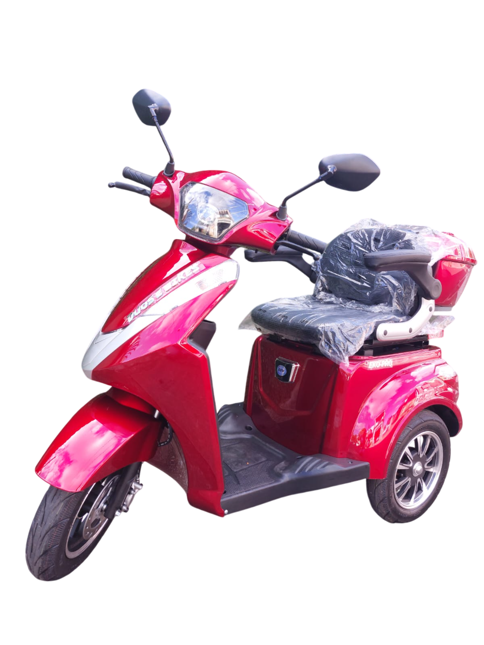 Triciclo Elétrico Modelo Eko Pro 1000W 48V Modelo 2025 C/ Lithium