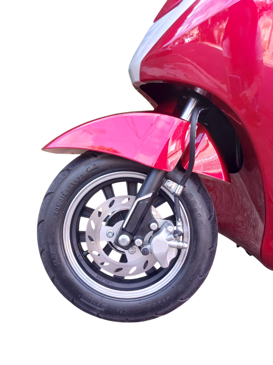 Triciclo Elétrico Modelo Eko Pro 1000W 48V Modelo 2025 C/ Lithium - Imagem 4