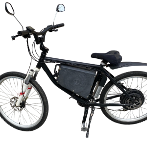 Bicicleta Elétrica 1000W 48V 15Ah Preto Seminova
